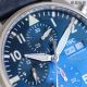 Perfect Copy IWS Factory IWC Pilot Blue Dial 41mm Quick Release Leather Strap (3)_th.jpg